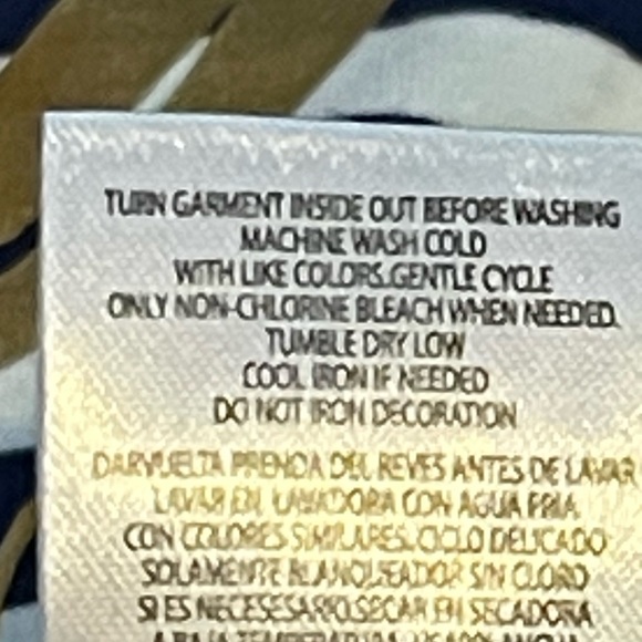 5 for $25. Juicy Couture Blue Striped Tank 24 month - Picture 4 of 5